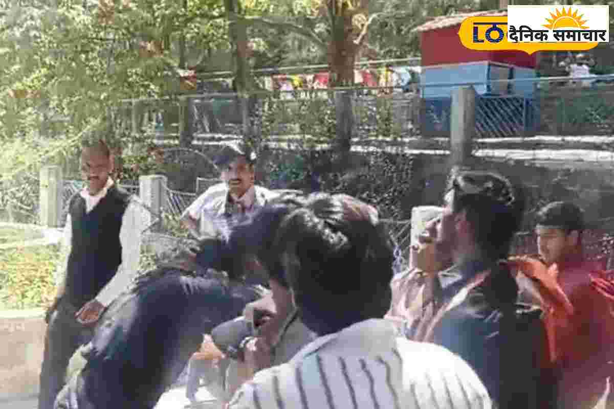 नैनीझील पर चलने लगे लात-घूंसे, कन्या पूजन में मची भगदड़, दौड़ी आई पुलिस