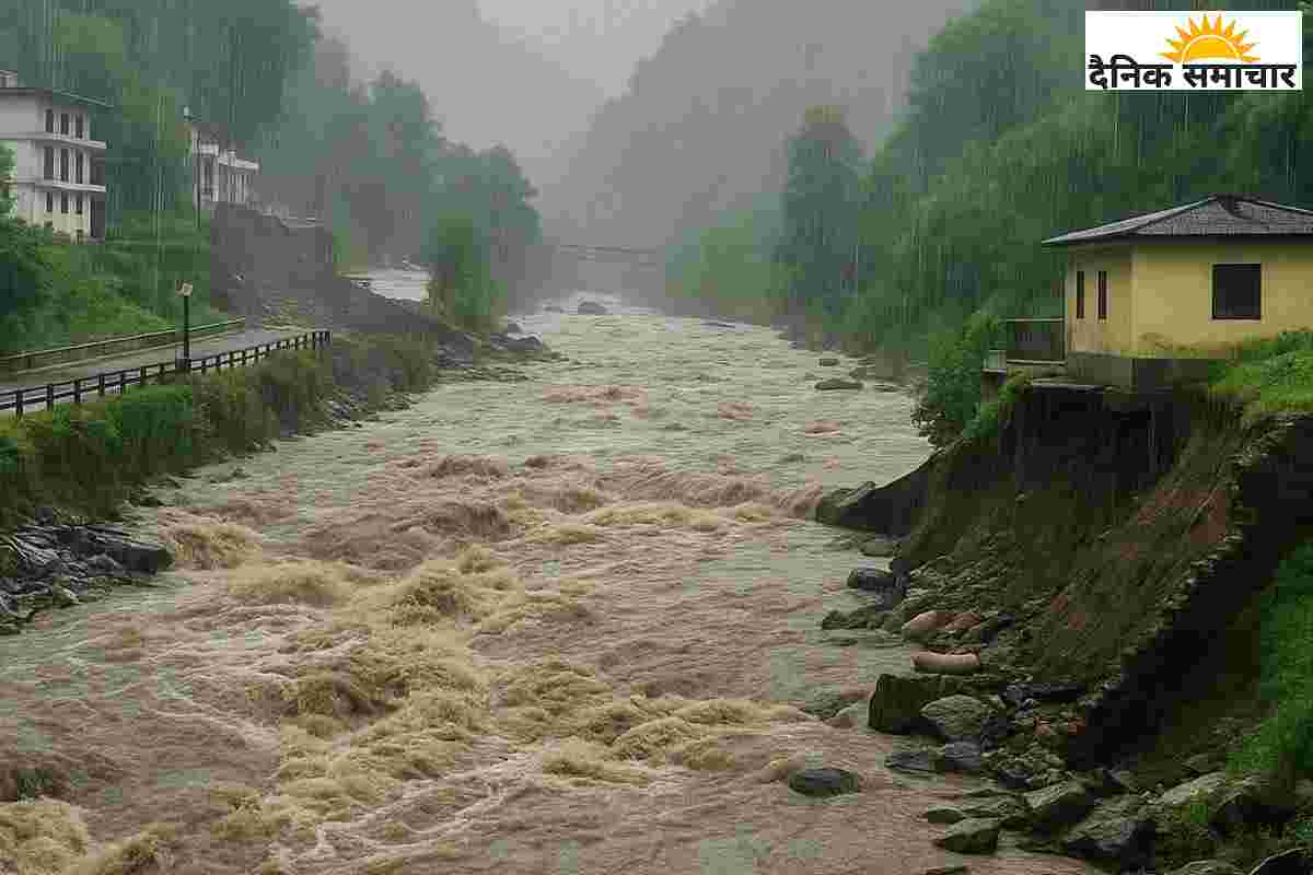देहरादून से लेकर नैनीताल तक बारिश का कहर…रास्ते बंद, उफान पर गंगा
