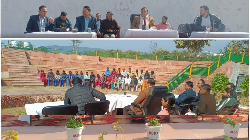 सिटी फॉरेस्ट पार्क में सुरक्षा, सुविधा और संरक्षण पर एमडीडीए का फोकस, उपाध्यक्ष बंशीधर तिवारी की अध्यक्षता में लिए गए अहम फैसले