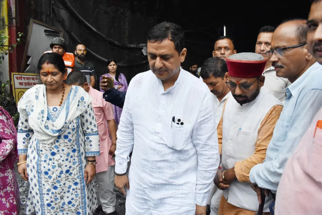 चमोली पहुंचे गढ़वाल सांसद अनिल बलूनी, टीएचडीसी टनल का किया निरीक्षण – Khabar Uttarakhand
