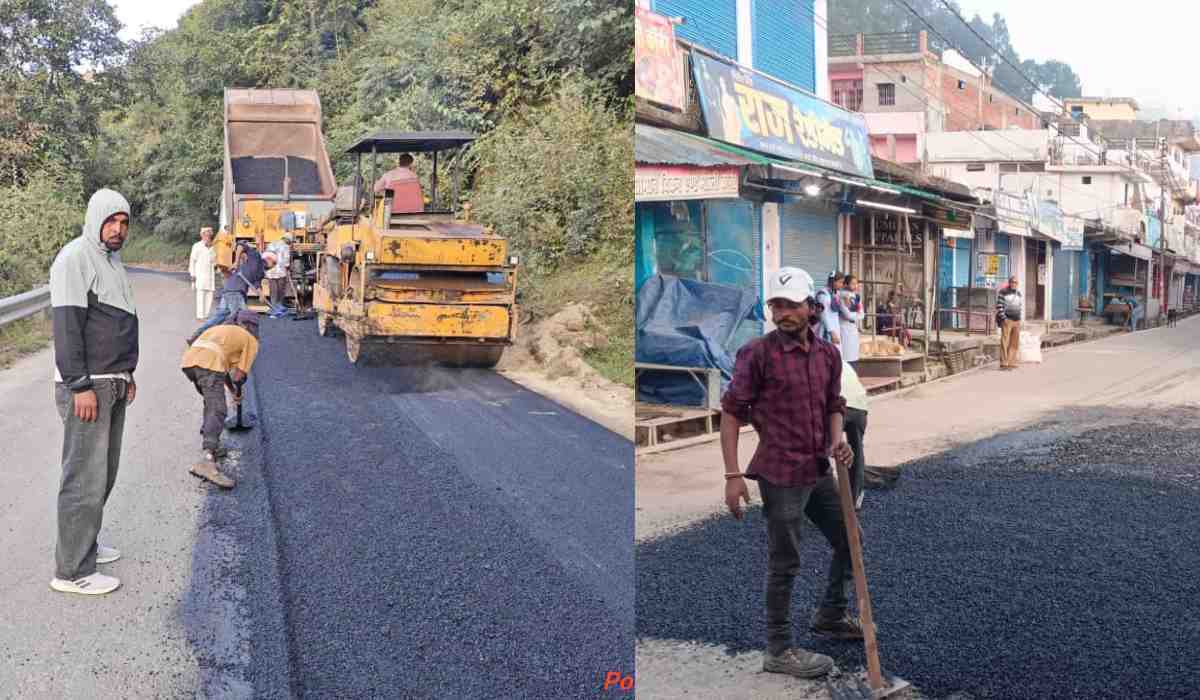 गड्ढामुक्त होंगी सड़कें: CM की सख्ती के बाद फील्ड में उतरीं टीमें, पहाड़ से मैदान तक चल रहा मरम्मत अभियान
