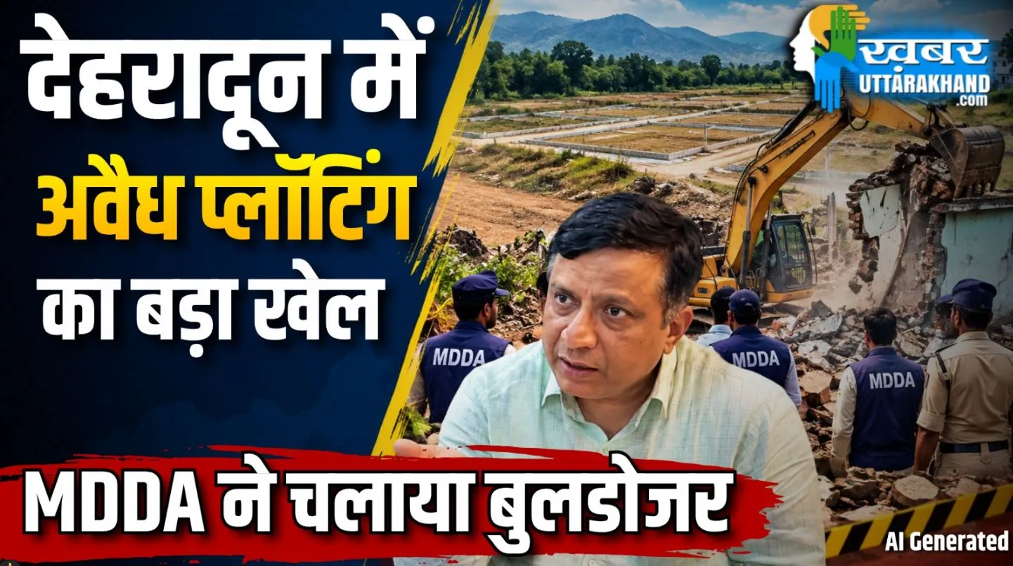 150 बीघा जमीन पर बिना मंजूरी प्लॉटिंग! MDDA ने चलाया ध्वस्तीकरण अभियान