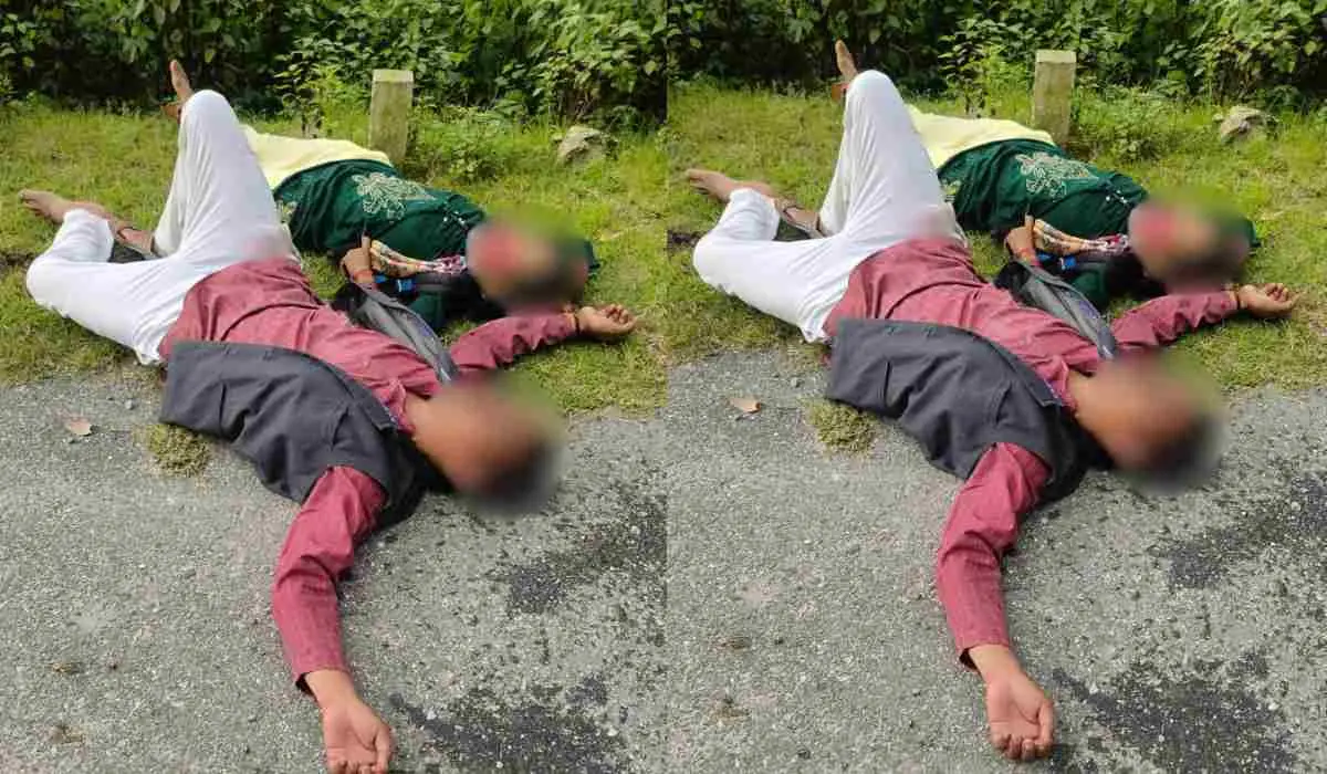 Champawat Accident: अनियंत्रित होकर सड़क पर रपट गई स्कूटी, महिला की मौत, पति घायल