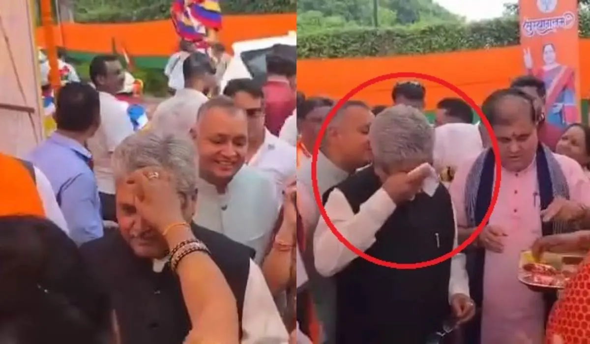 दुष्यंत गौतम के टीका हटाने पर बवाल, कांग्रेस ने खड़े किए सवाल